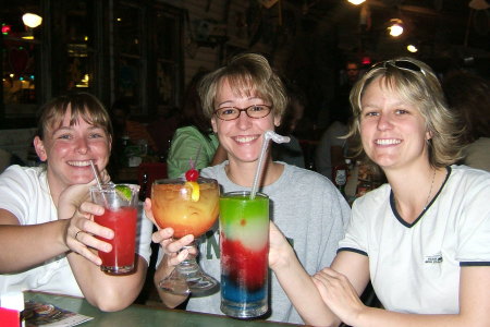 Katie, Trisha and Jenny in Vegas 2005