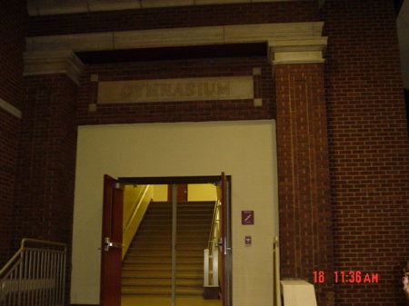 Entrance to Old Gym!