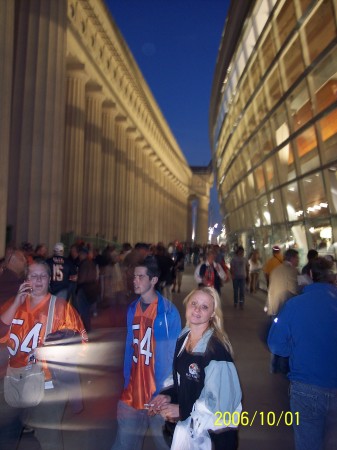 Soldier Field for the Seahawks Bears game.