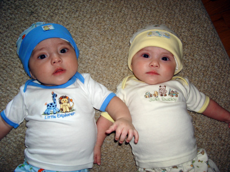 our twins born 3-19-2007