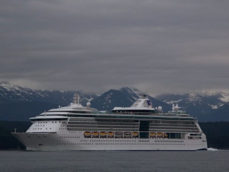 Ship from the cabin deck