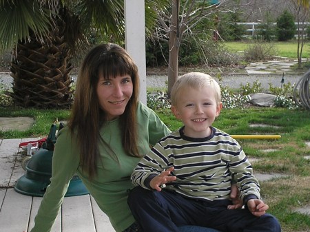 My wife Nichole and son Logan