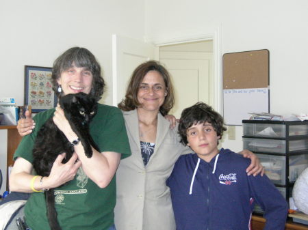 With the late Elizabeth and Noel (Grossman) Butler and her son Willy