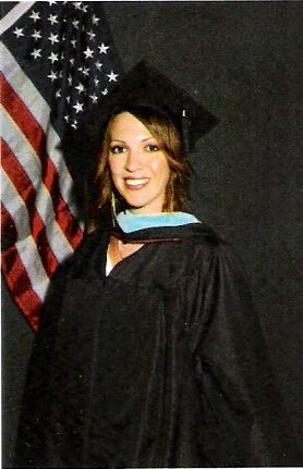 Graduating with my Masters in Education, April '06