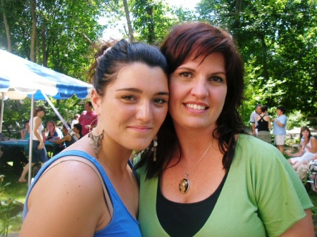 My stepdaughter, Cabrina and me