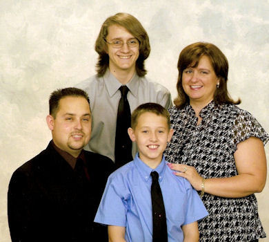 Our Family: Fred, Tyler, Jacob & Me