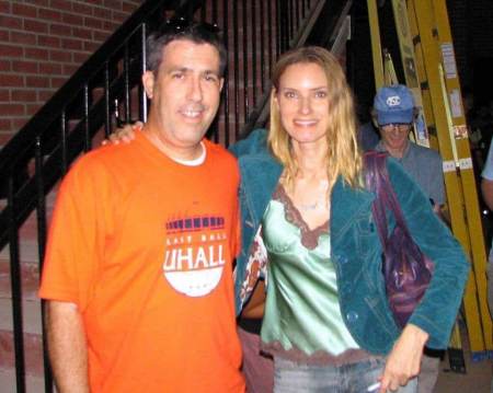 Me and musician-singer-songwriter Aimee Mann