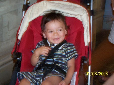 Andres at a year old!