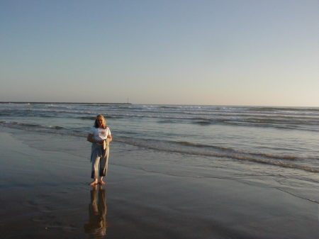 on the beach in San Diego a few years back...