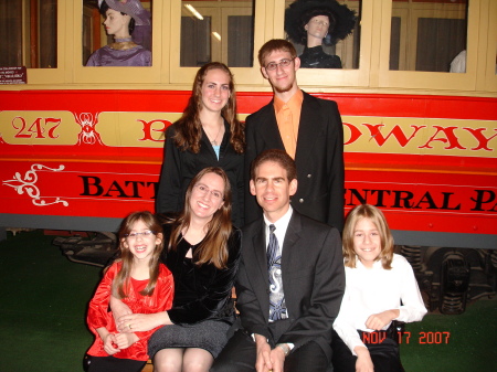 Family at Towle Auto Museum