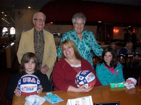 My Family at Easter Dinner 2008