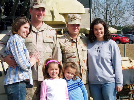 Jamey (my son) before leaving for Iraq