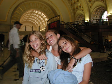 My 3 girls, Summer 2006, in DC
