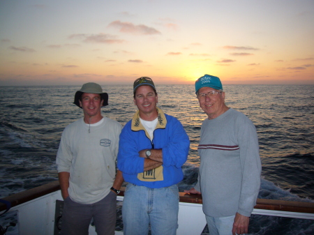 My brother David (FV '82), Me, Our Old Man, and the Sea