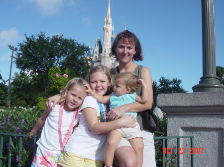 Me and the Girls at Magic Kingdom