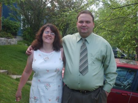 me and my wife Samantha 2007