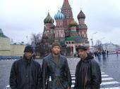 M.Loveless, G.Mitchell, R.Mariweather (Los Hermanos -U.R.) in Moscow, Russia