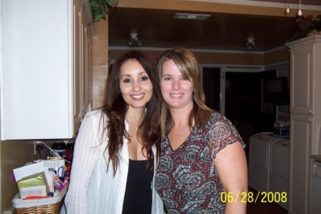 Britt and I - 22 yr reunion!