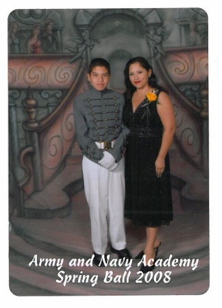 Mom and Son at the Ball