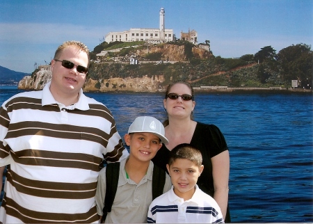 Family at Alcatraz Island, July 2007