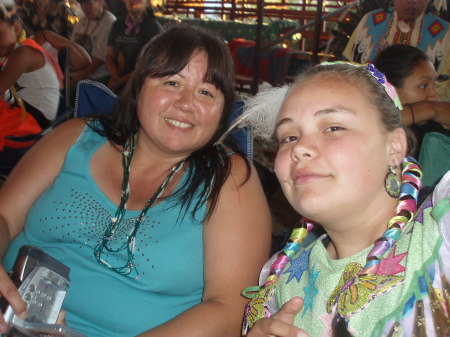 Myself & My daughter Jalea Arlee, MT Pow Wow 2006