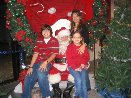 Our Christmas Photo w/ Santa! 12/06