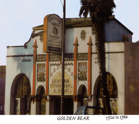 Remember the Golden Bear in Huntington Bch?