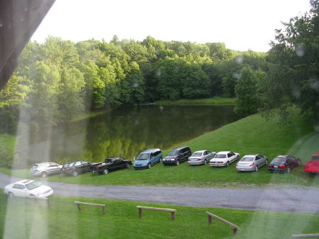 lodge view to lake