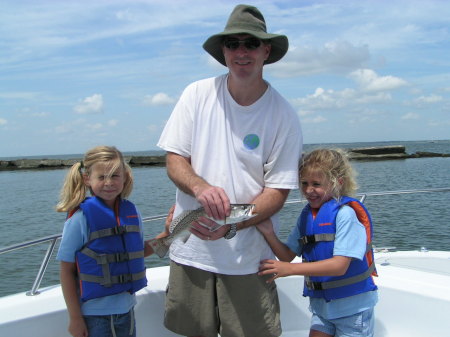 Daddy, Maddy, and Grace, Mississippi Sound Aug 2007