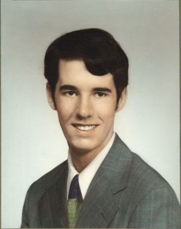 my hs graduation portrait (1968)