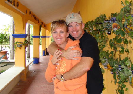 Christine and Rick in the Yucatan, Mexico