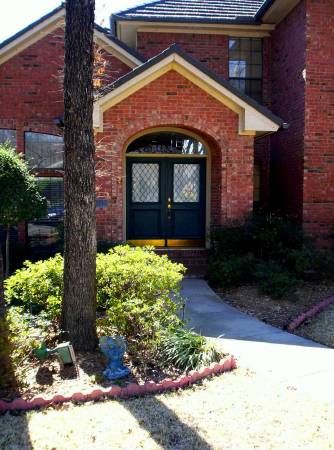 Our house in Texas.