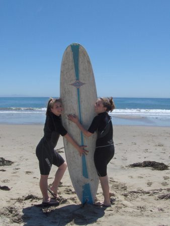 Deanna(left) 16  with  friend in Santa Barbara