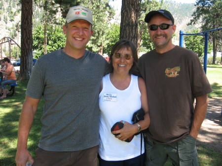 DON TRUDEAU ('81) , ME AND GEORGE PERRIN ('81)