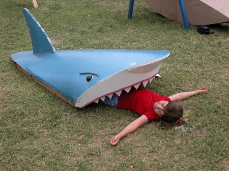 Land shark attack