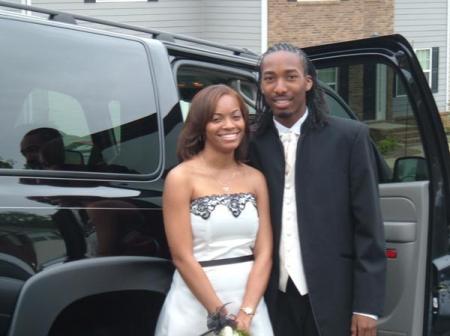 My oldest son with his prom date - 2006