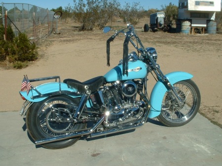 My 73 Custom Harley Sportster 2003