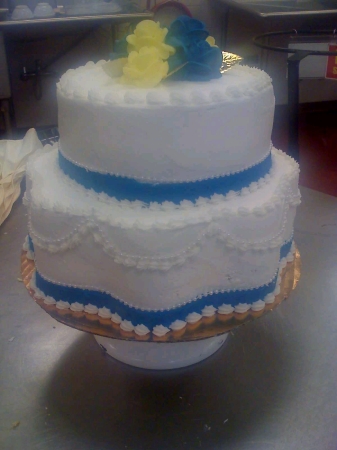 Bridle Shower Cake