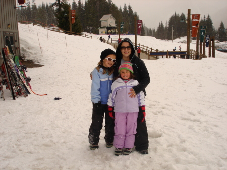 Me and our girls skiing in Snoqualmie, Washington 2007