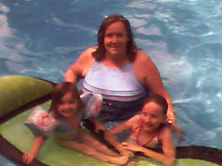 Me and my granddaughters Haley2 and Sara8