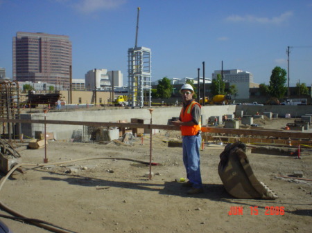 At work on the Construction Site