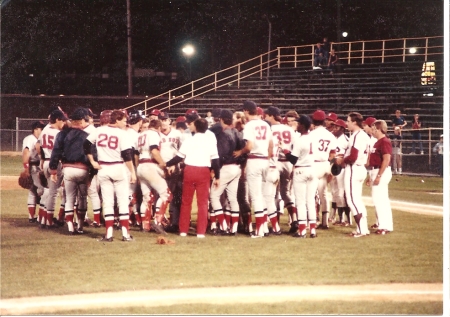 1984 Bench Clearing Brawl with Red Sox