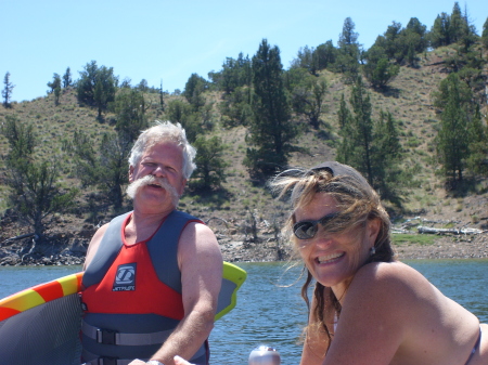 Connie & I  at the lake