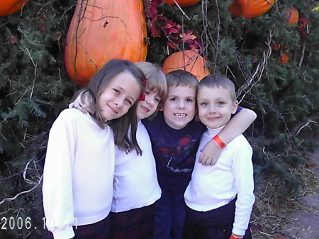 Our Children at Stone Mountain at Halloween
