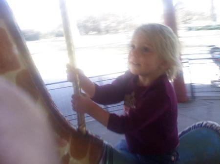 Kayla on Carosel