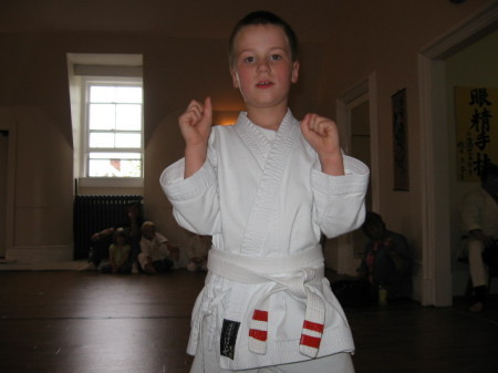 My little karate kid