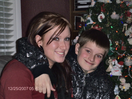 my kids, Brooke and Tyler