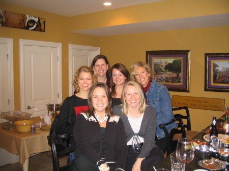 Steph with fellow 'Roadies'--Dec 07