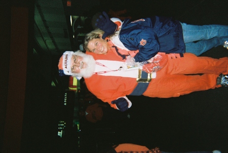 me and the auburn santa claus!!