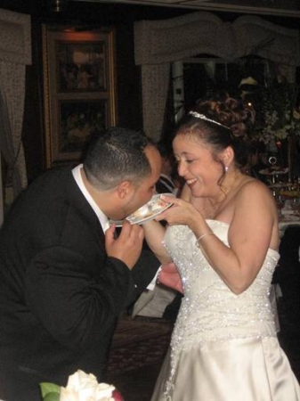 Mr. & Mrs. Luis Hernandez on Our Wedding Day 5-3-2007